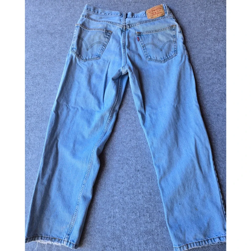 Levi's 550 Jeans Men's Classic Relaxed Fit Straight Cut Medium Wash 32x28